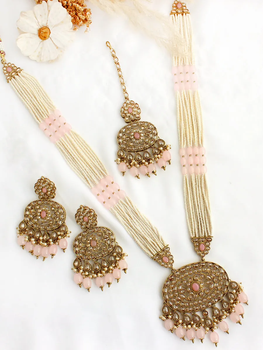 Falak Long Necklace Set