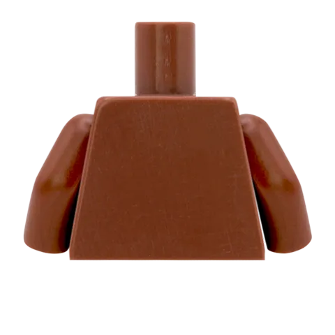 Feminine Open Collar Shirt - Custom Design Minifigure Torso