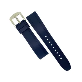 Flex Rubber Strap in Navy