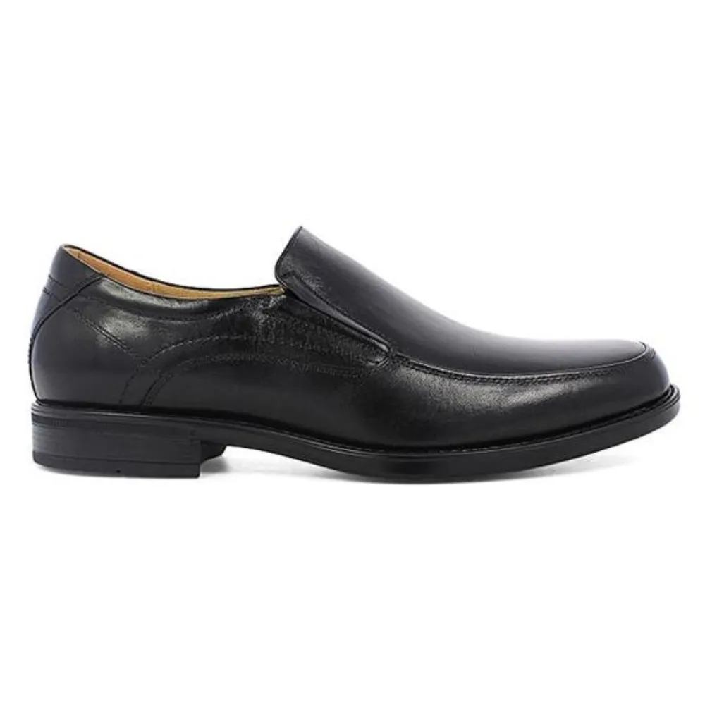 Florsheim Midtown Moc Toe Oxford Black Smooth Leather (Men's)