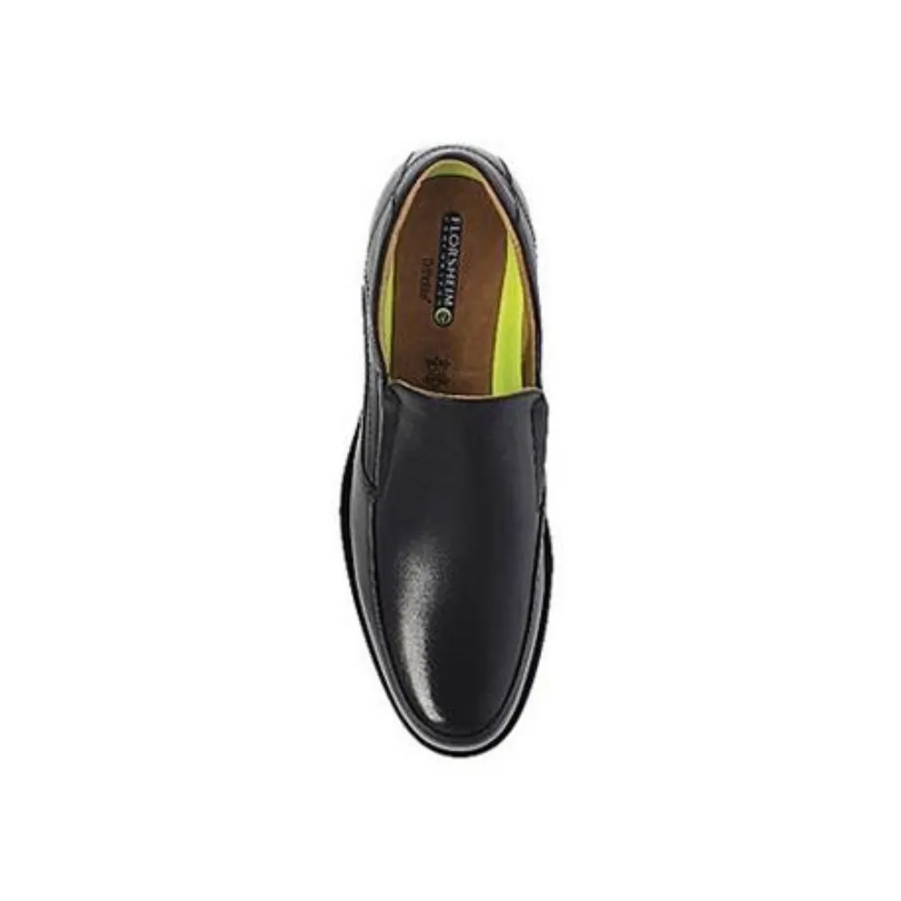 Florsheim Midtown Moc Toe Oxford Black Smooth Leather (Men's)