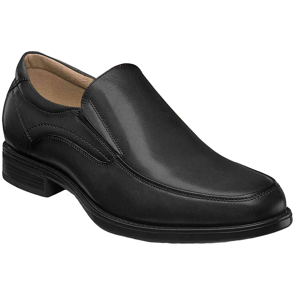 Florsheim Midtown Moc Toe Oxford Black Smooth Leather (Men's)