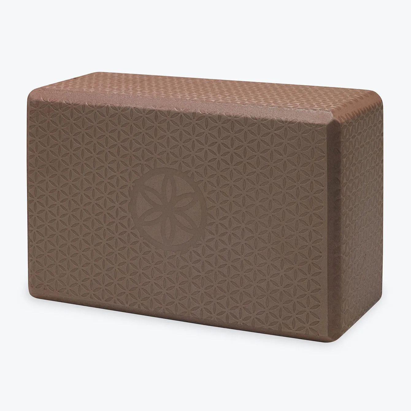 Flower of Life Embossed Yoga Block