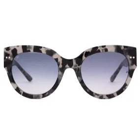 Good Life Sunglasses - Black Tort/Grey Blue