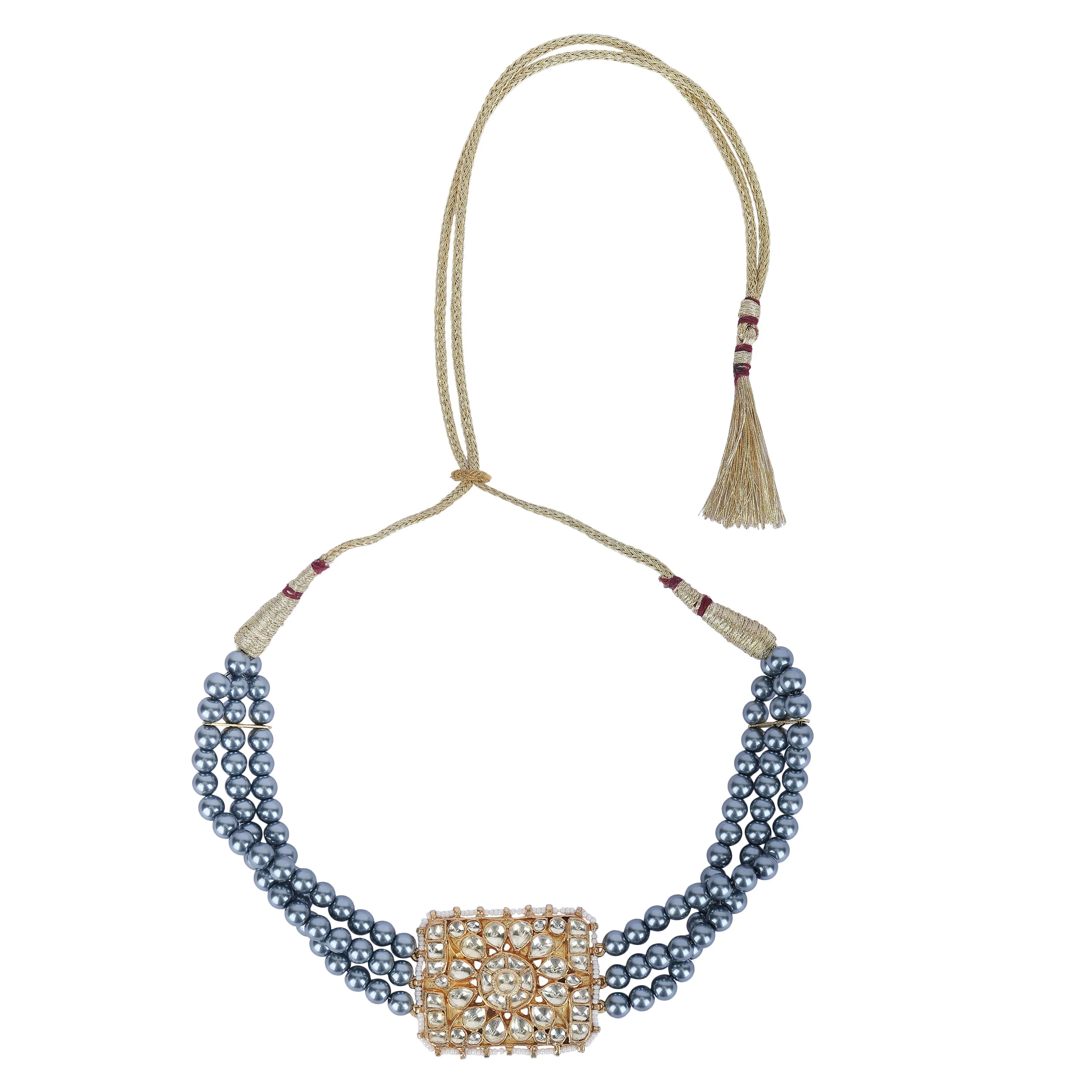 GULUBAND Naisha KUNDAN CHOKER SET