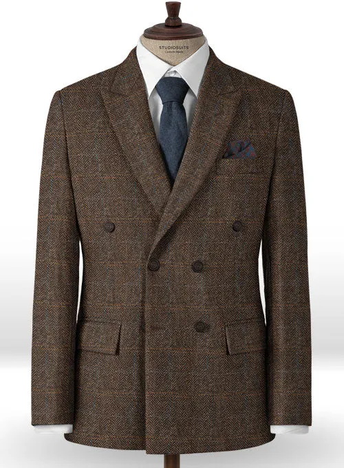 Harris Tweed Country Dark Brown Jacket