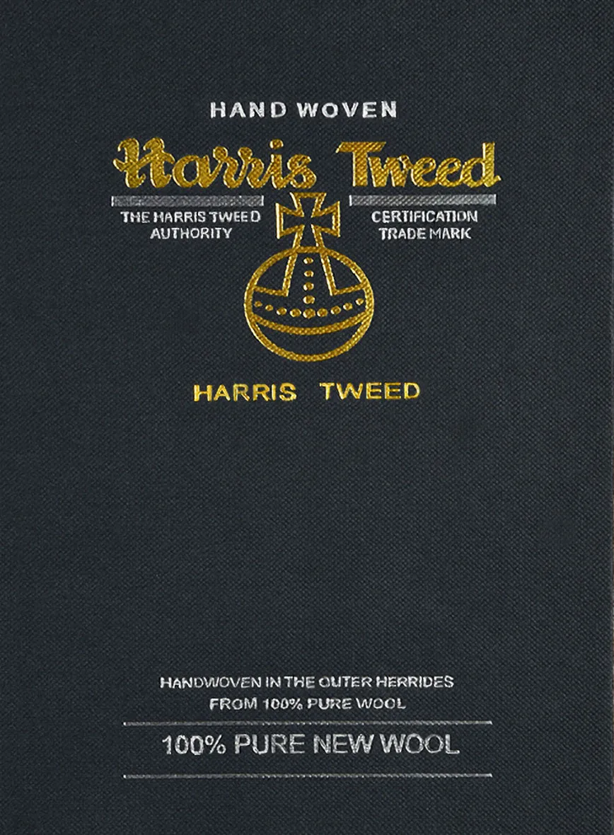 Harris Tweed Gray Herringbone Suit