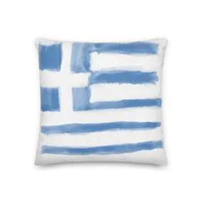 Hellas Water-colour Premium Pillow