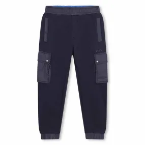 Hugo Boss Boys Navy Sweatpants