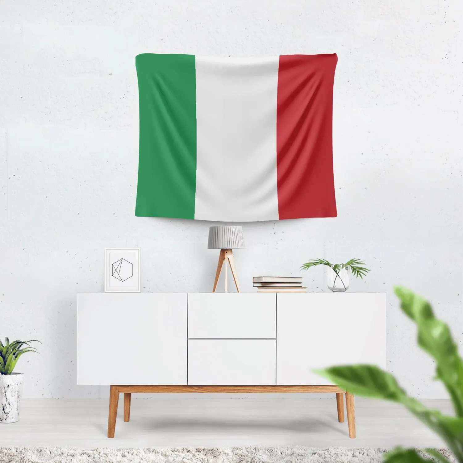 Italian Flag Tapestry