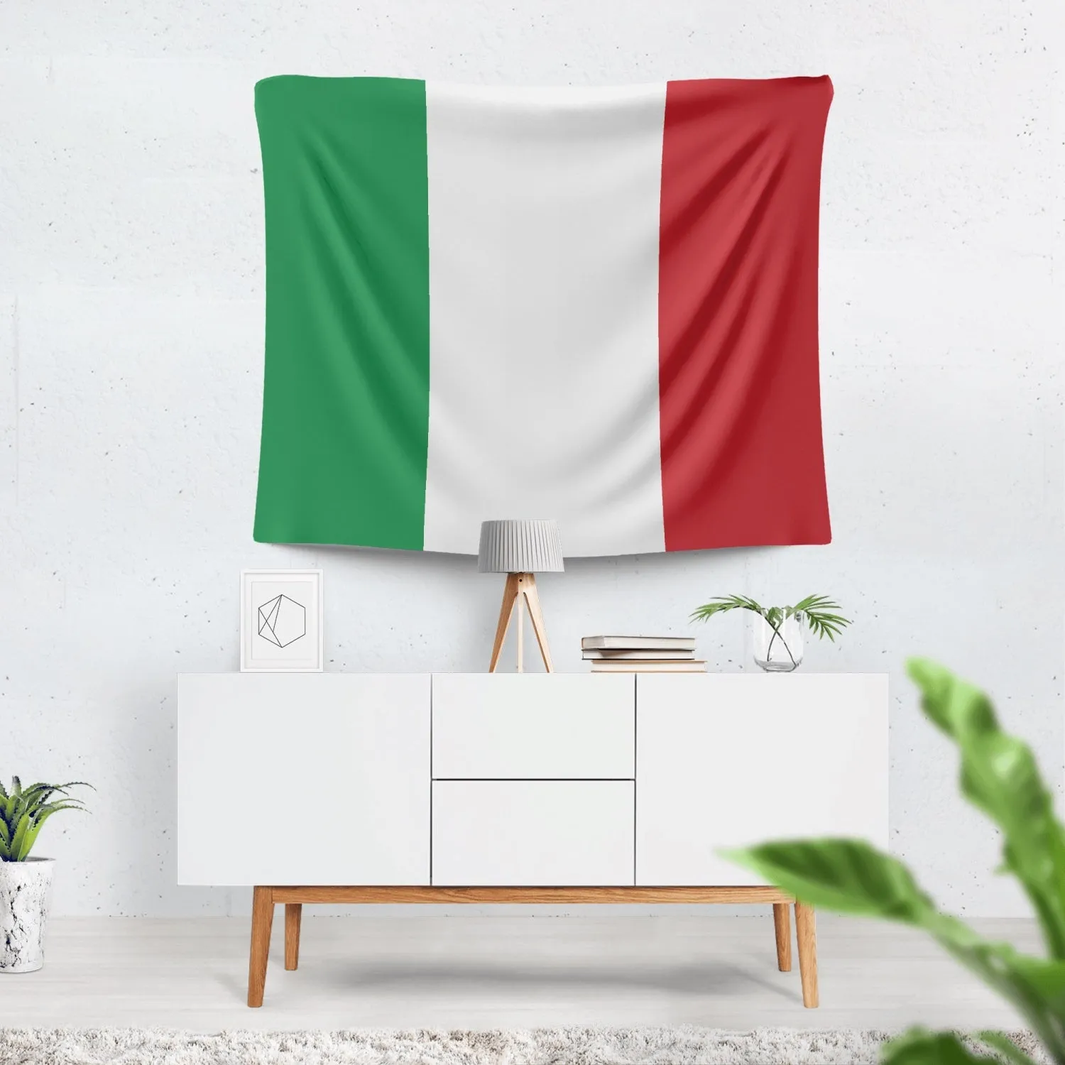 Italian Flag Tapestry