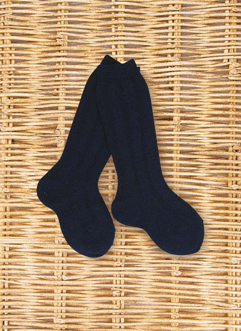 Knee High Wool Socks