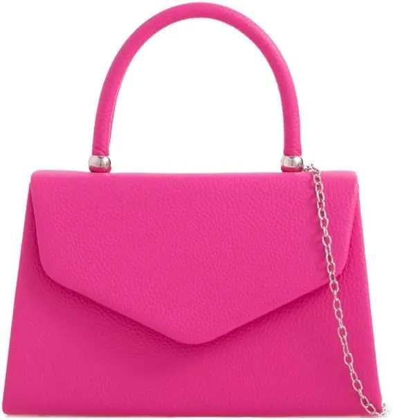 Koko Fuchsia Textured Grab Bag