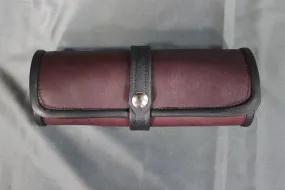 Leather Roll-Up Cigar Holder