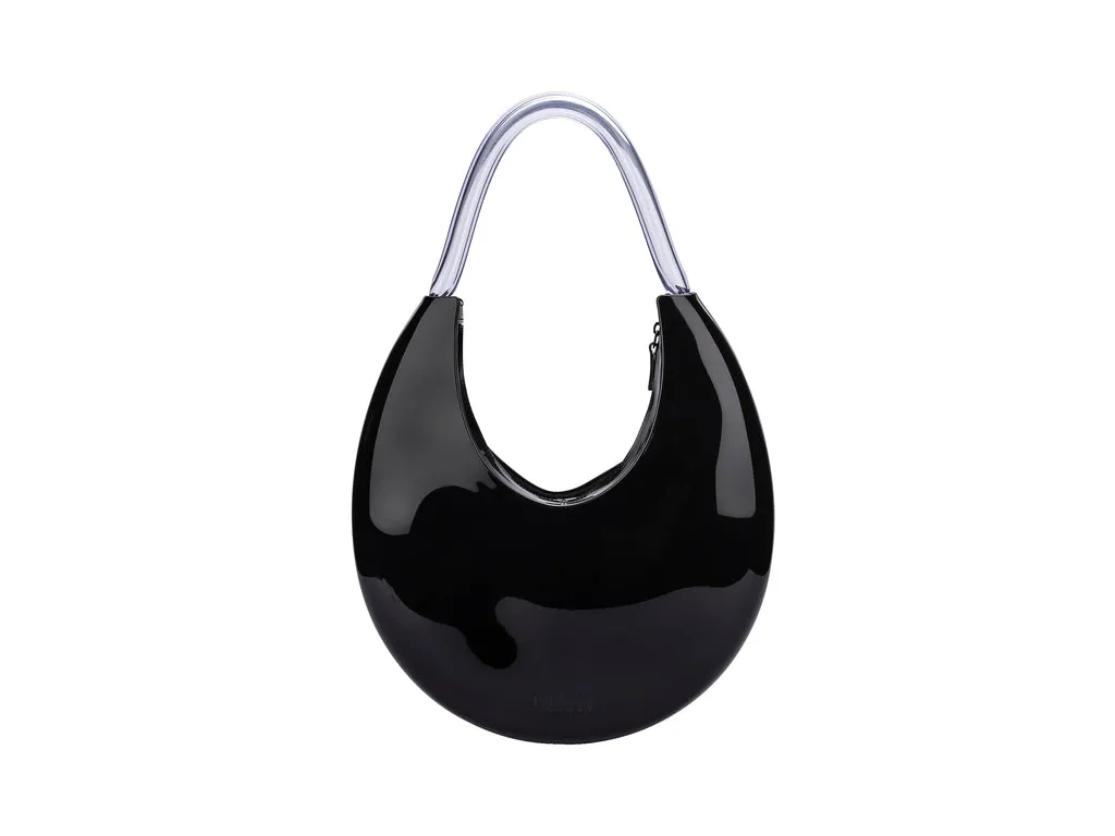 Melissa Moon Black-Clear Shoulder Bags For Women