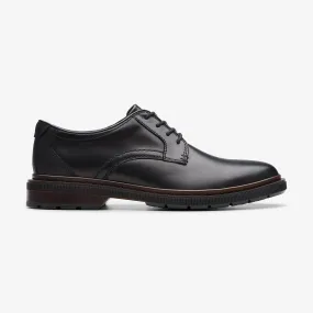 Mens - Burchill Derby Black Leather