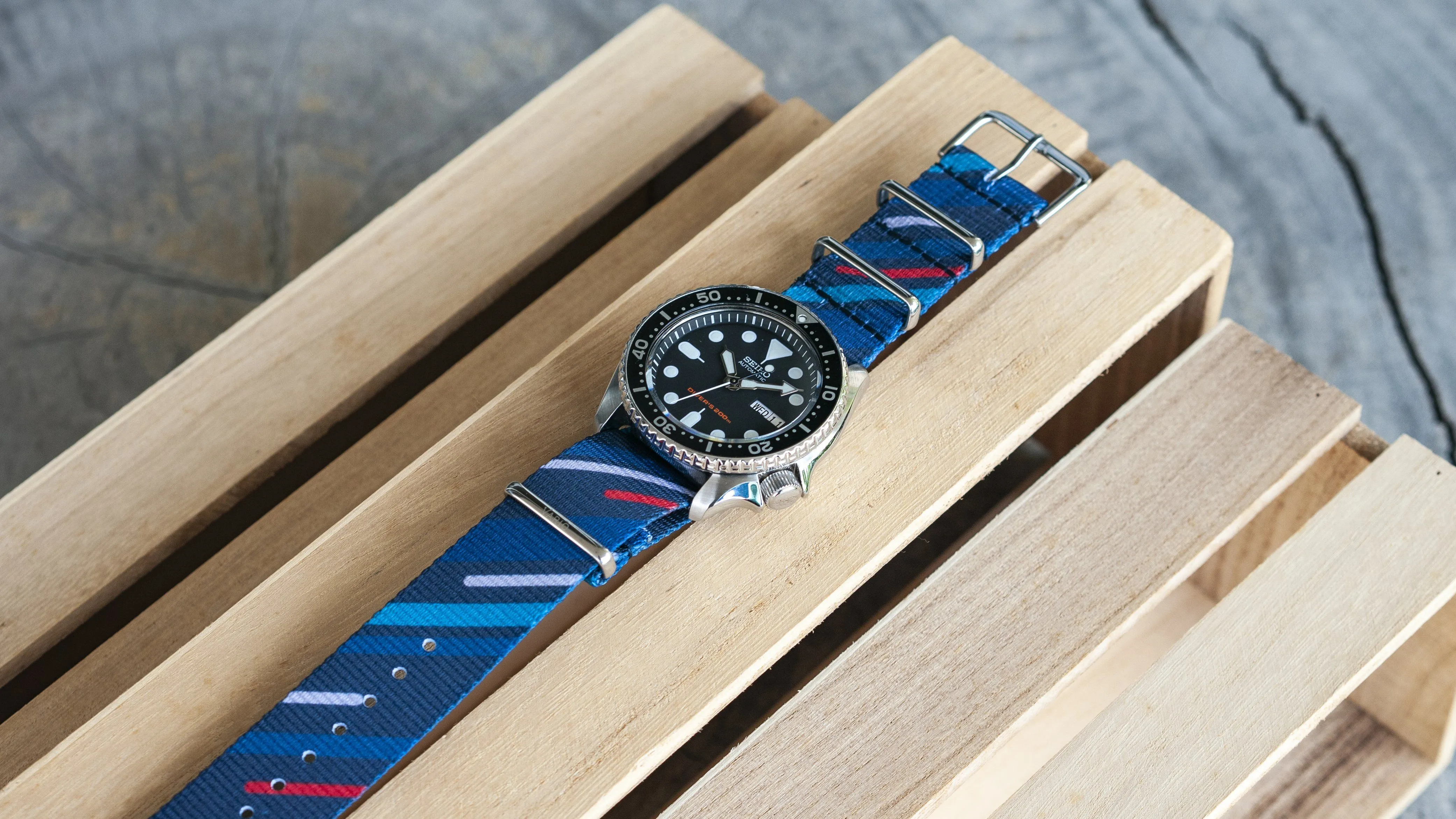 Midnight Comet Graphic Watch Strap