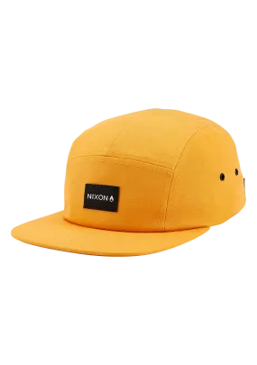 Mikey 5 Panel Hat - Yellow