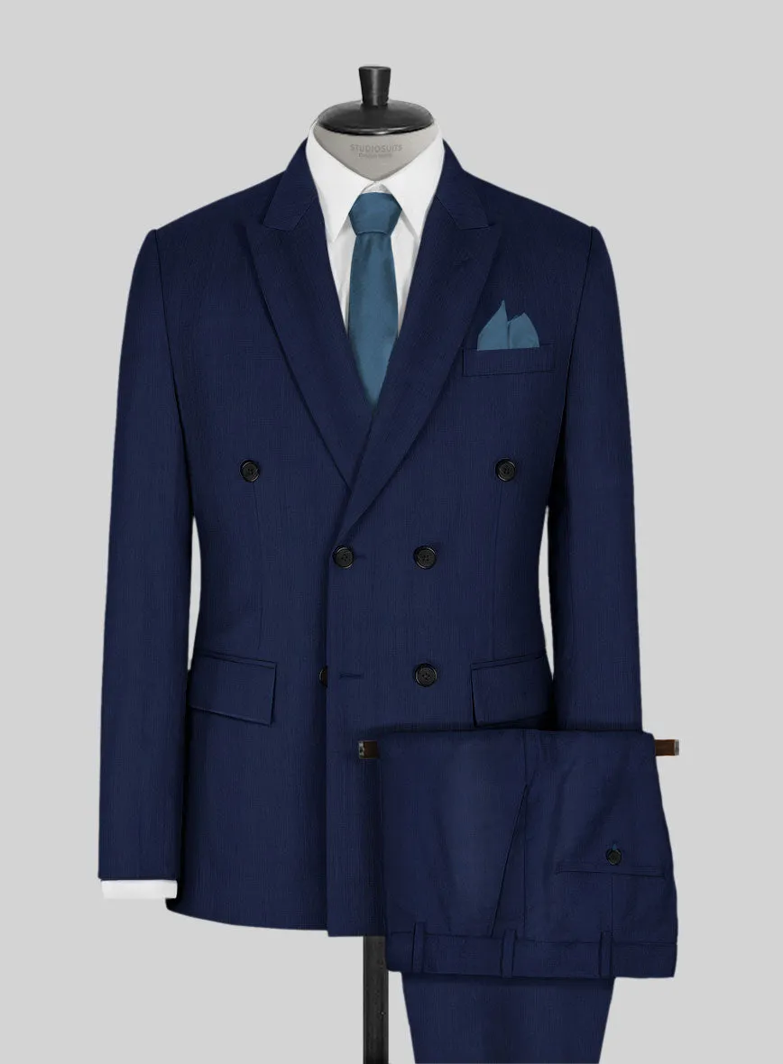 Napolean Bottle Blue Wool Suit