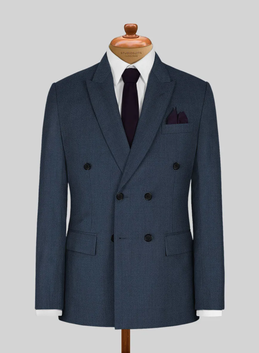 Napolean Flat Blue Wool Jacket