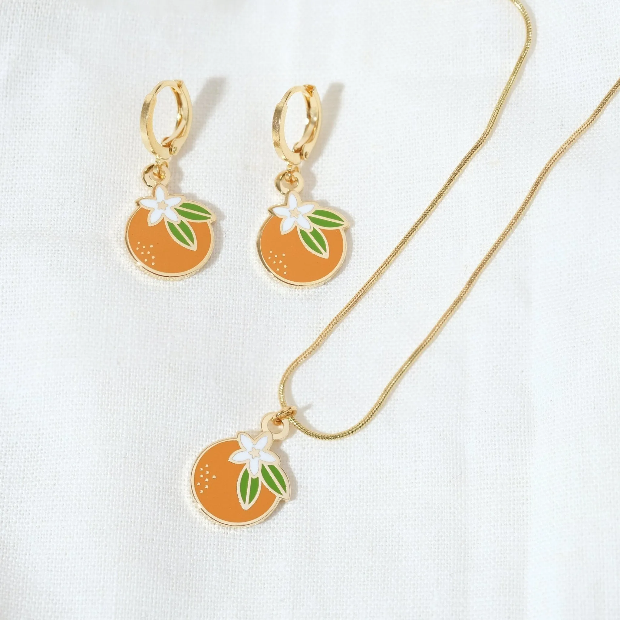 Orange Blossom Necklace