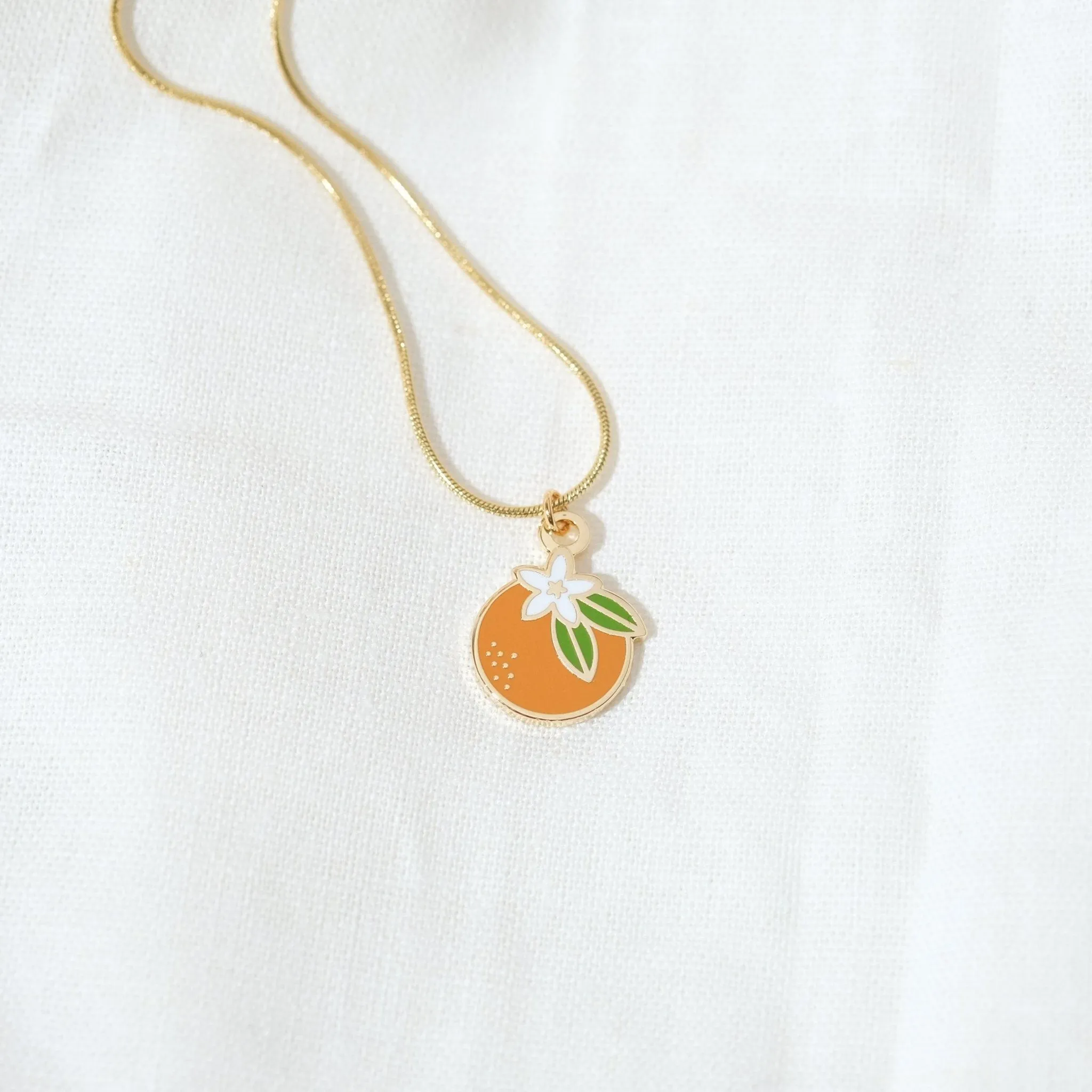 Orange Blossom Necklace