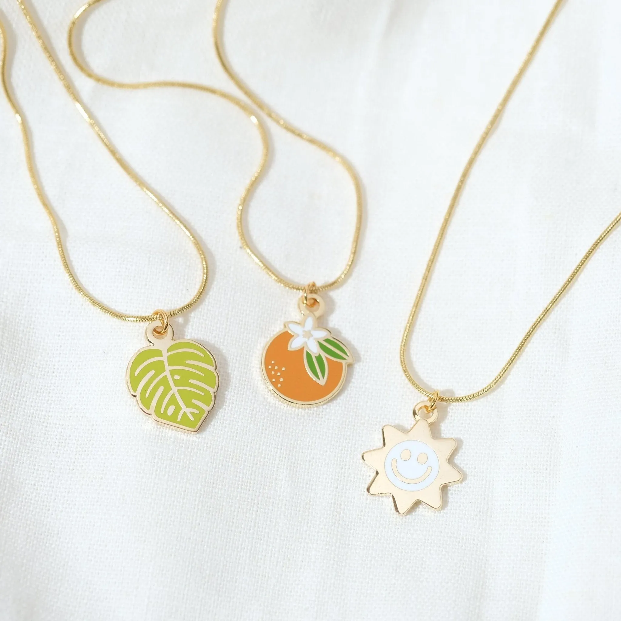 Orange Blossom Necklace