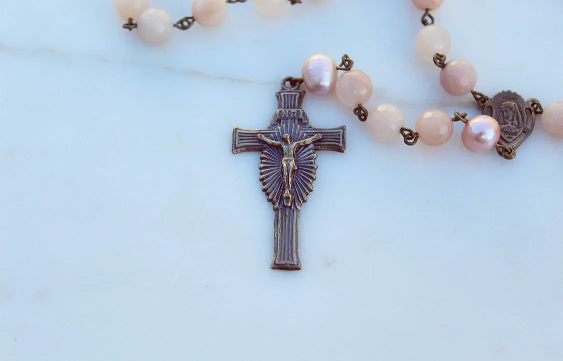 Pink Sacred Heart™ Rosary