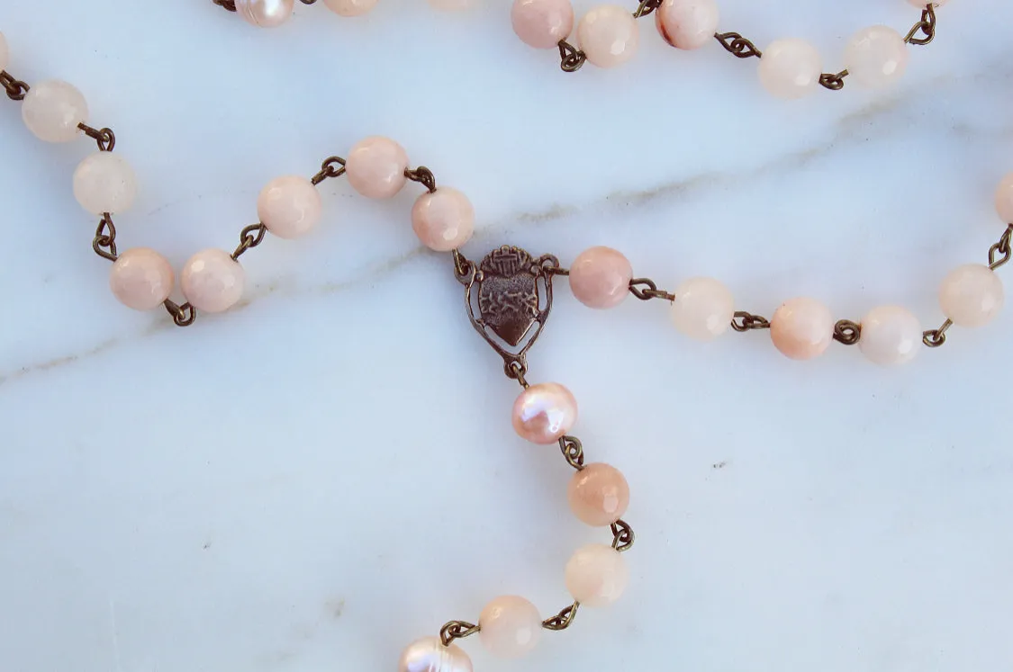 Pink Sacred Heart™ Rosary