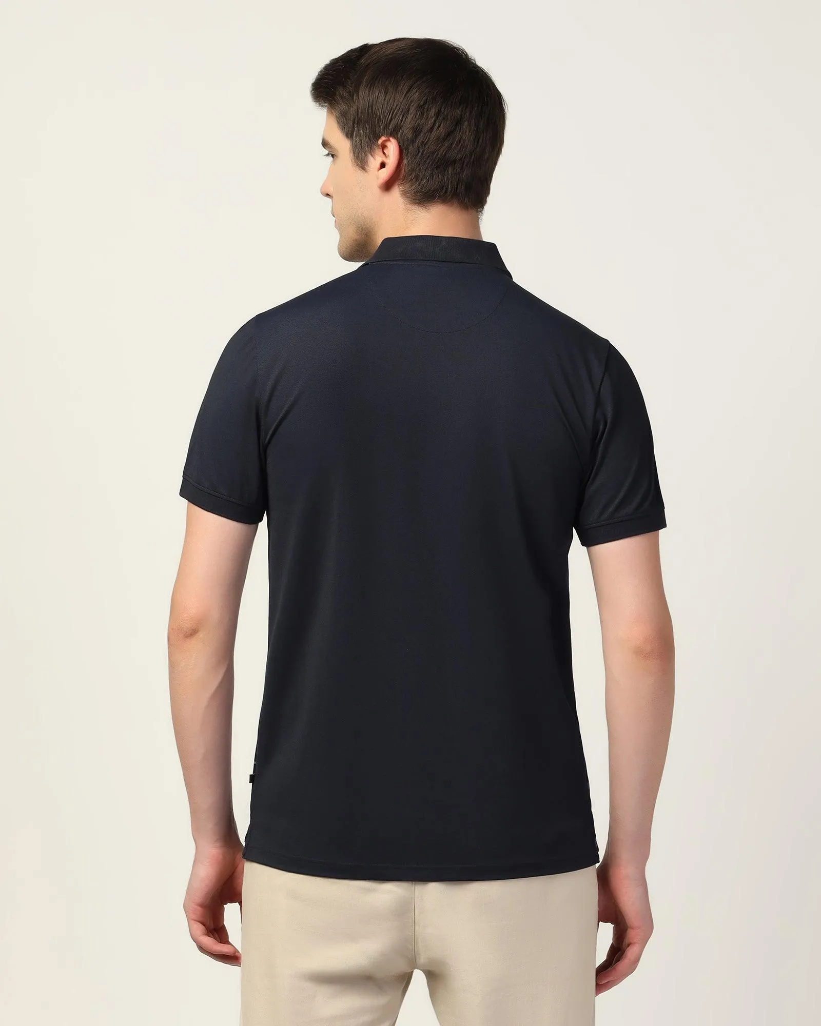 Polo Raven Blue Printed T-Shirt - Mizu