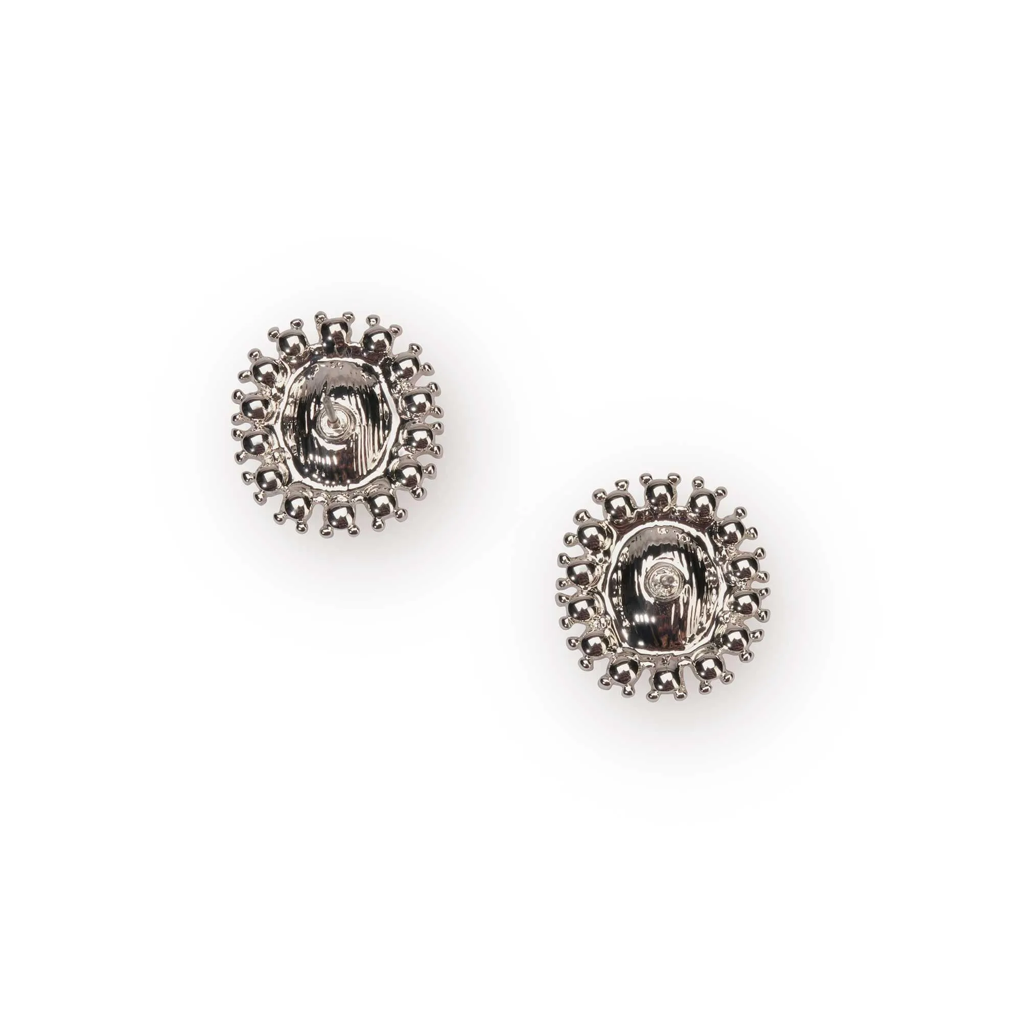 Princess Diana Inspired Earrings: Vintage Sapphire Crystal Stud Earrings