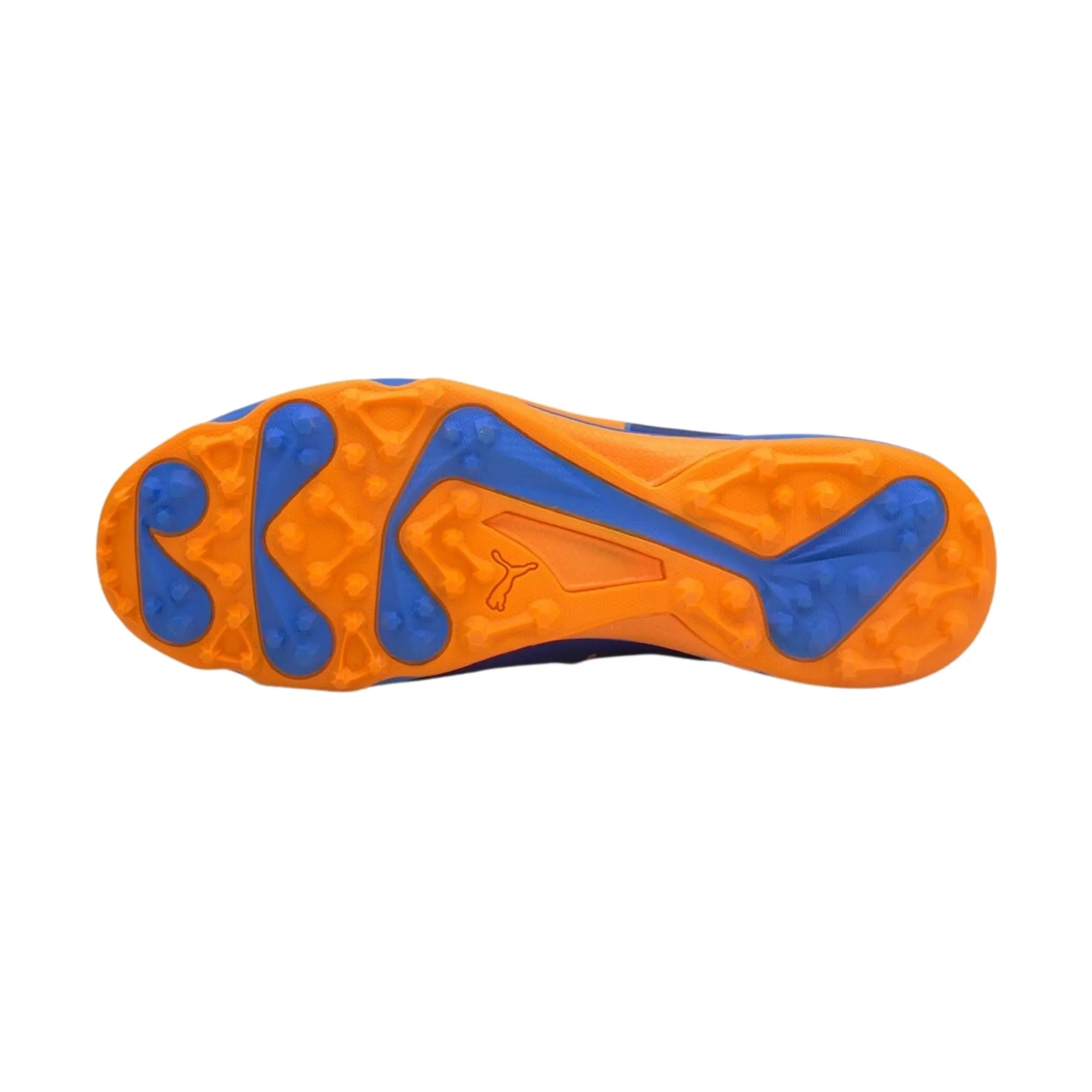 Puma Cricket Shoes One 8, Blue/Orange