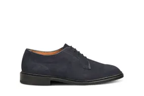 Robert Derby Shoe - Navy Suede