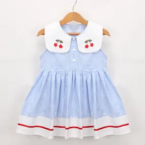 Ruffles Backless Children Dress