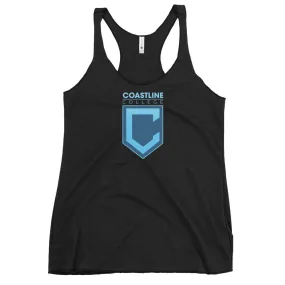 Shield Logo Women's Racerback Tank - Dark Colors