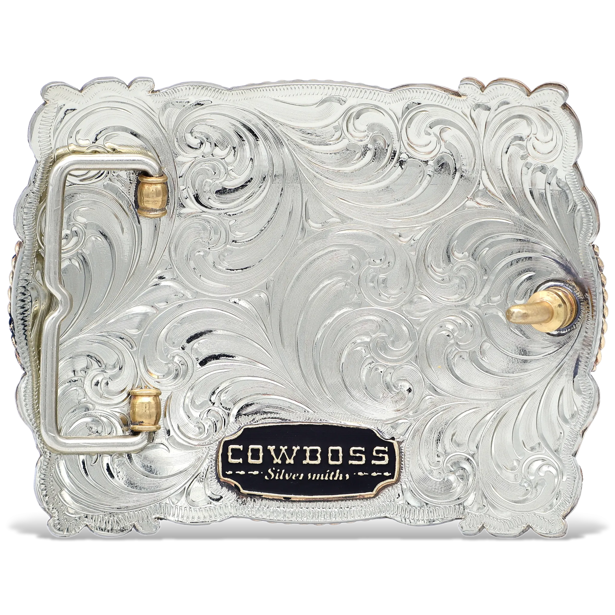 Silverado Swirl Custom Buckle