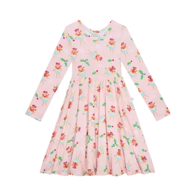 Sugarplum Pixie Long Sleeve Twirl Dress