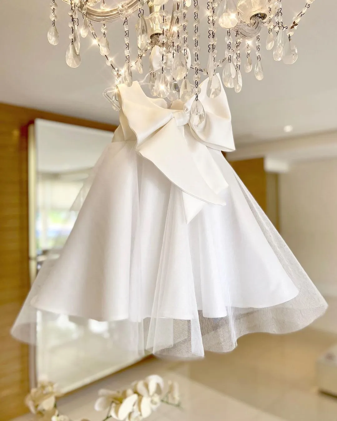 Summer Big Bow Baby Girl Dress 1st Birthday Party Wedding Dress For Girl Party Princess Evening Dresses Kid Girl Clothes