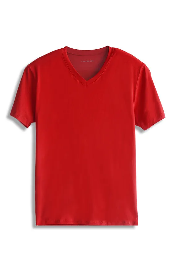 Supima Men's V-neck Top (2pcs)