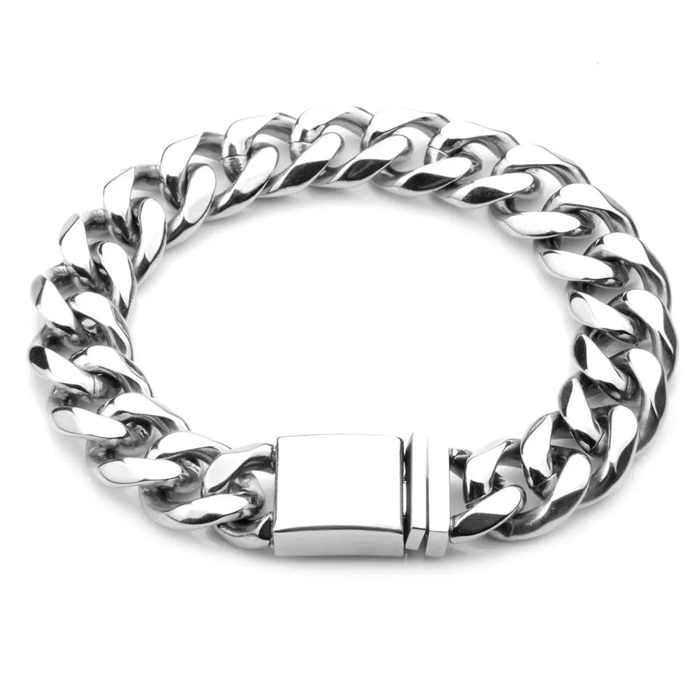 Sven Stainless Steel Chain Bracelet