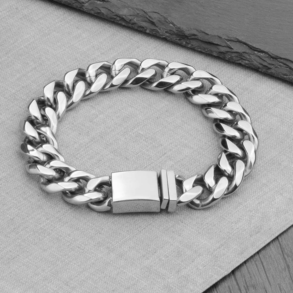 Sven Stainless Steel Chain Bracelet