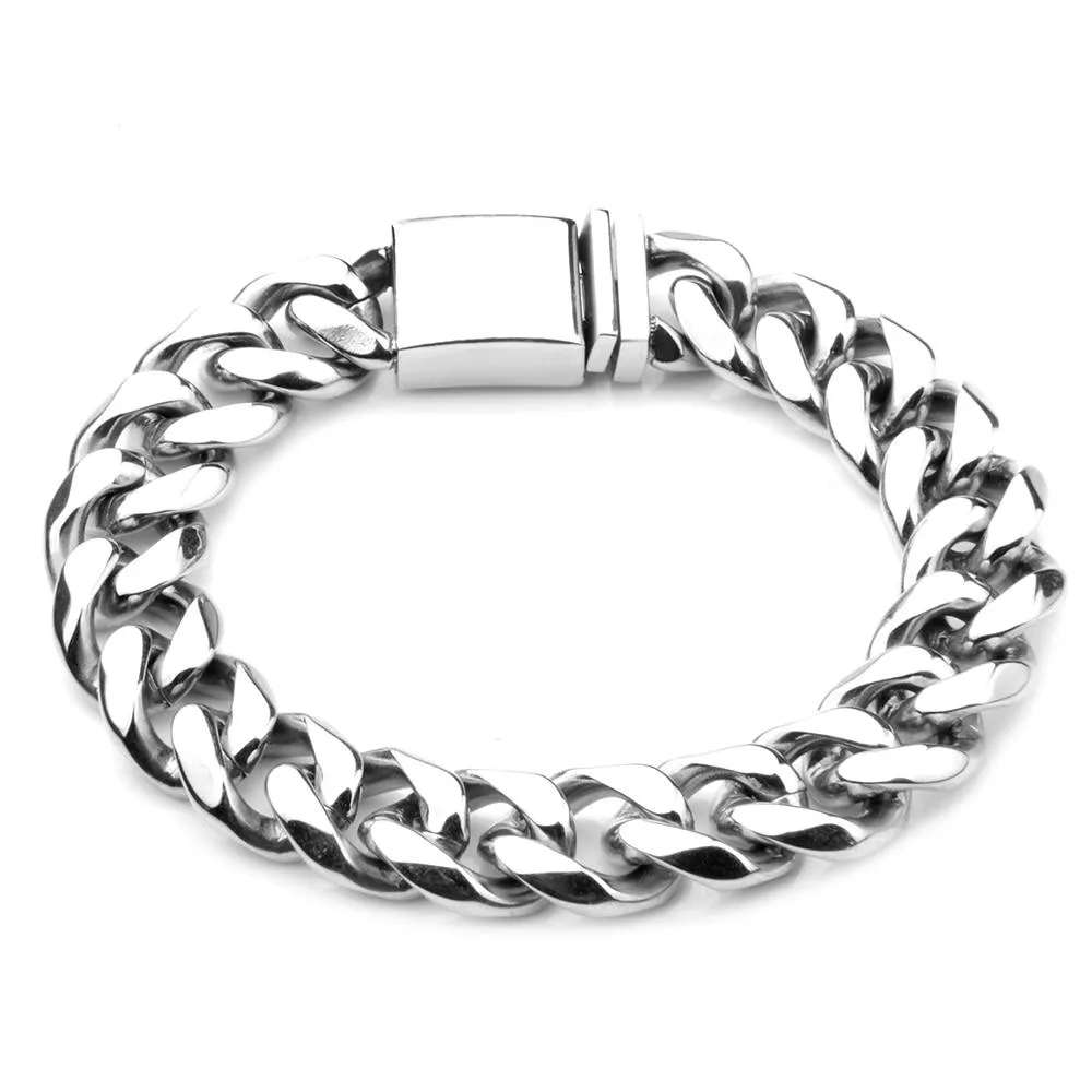 Sven Stainless Steel Chain Bracelet