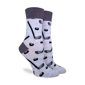 Unisex Hockey Sticks and Pucks Socks