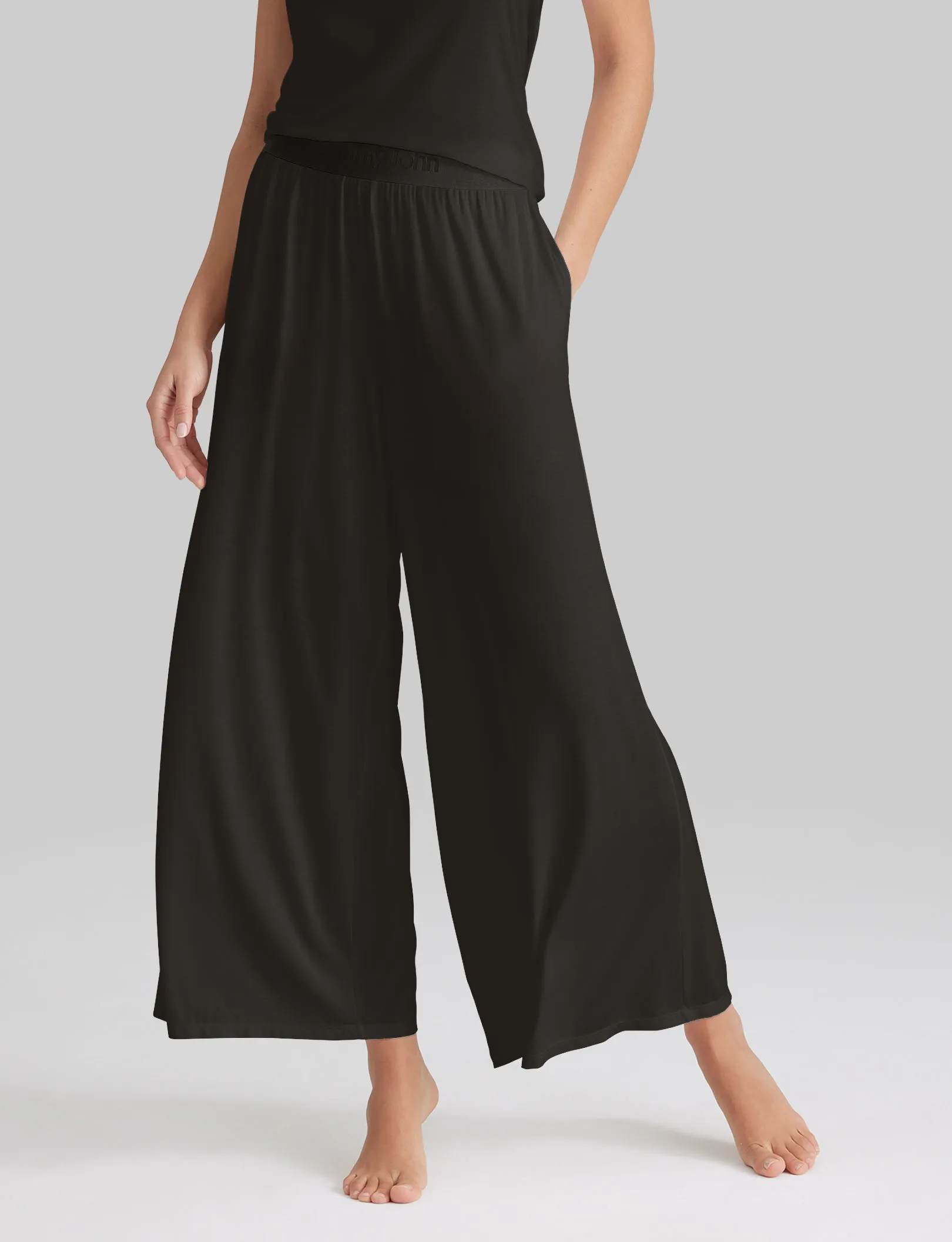 Women's Second Skin Wide-Leg Sleep Pant