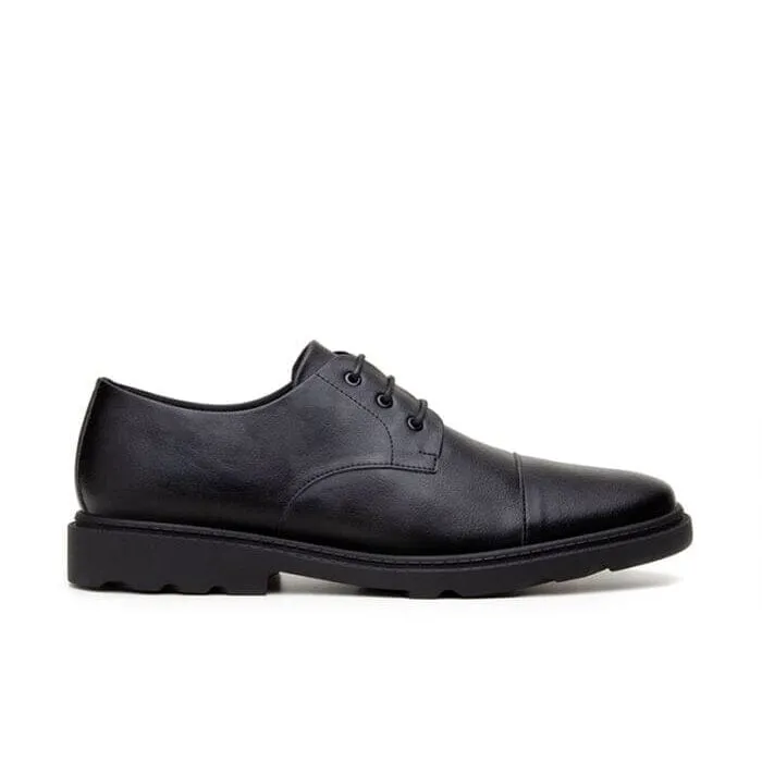 'Work Derby' Unisex Derby vegan shoes by Ahimsa - black